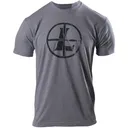 LEUPOLD Distressed Reticle Graphite Heather M Tee (177620) - Leupold