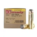 HORNADY Custom Pistol 500 S&W 500 Grain XTP Ammo, 20 Round Box (9252) - Hornady