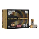 FEDERAL Personal Defense Hydra-Shok Deep .45 Auto 210 Gr JHP 20rd Box Handgun Ammo (P45HSD1) - Federal Ammo