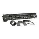 Midwest Industries Gen 4 M-Series Handguard, M-LOK, Fits AR-15 Rifles, 12.625", Black MI-G4M12.625 - Midwest Industries