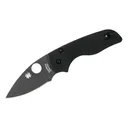 SPYDERCO Lil Native 2.42in G-10 Black Compression Lock Black Blade Knife (C230GPBBK) - Spyderco