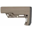 Mission First Tactical Battlelink Extreme Duty Minimalist Stock Mil-Spec Tube Size, Collapsible, Scorched Dark Earth BMSMIL-EXD-SDE - Mission First Tactical