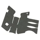 TALON Grips Inc Rubber, Grip, Adhesive Grip, Fits Glock Gen4 20, 21, 40, 41 No Backstrap, Black 119R - Talon Grips Inc