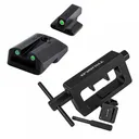 TRUGLO Brite-Site Tritium Green Handgun Sight for Glock 17-39 with Glock Sight Installation Kit (TG231G1+TG970GR) - Truglo