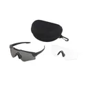 OAKLEY SI Ballistic M Frame Alpha Matte Black Frame/Clear Lens Sunglasses (OO9296-05) - Oakley