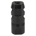 CMMG ZEROED Muzzle Brake, 223 Remington/556NATO, 1/2x28", Black, Includes Crush Washer 55DA525 - CMMG