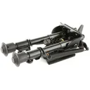 BLACKHAWK Sportster TraverseTrack Bipod, 6-9", Black 71BP09BK - Blackhawk!