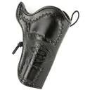 DeSantis Gunhide DOC Holiday Cross Draw Holster, Fits 3 1/2" Colt SAA, Right Hand, Black 083BC53Z0 - DeSantis Holsters