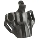 DeSantis Gunhide Thumb Break Scabbard Belt Holster, Fits 3" Colt Python, RH, Black 001BA33Z0 - Desantis Gunhide