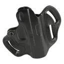 DeSantis Gunhide Speed Scabbard Belt Holster, Fits Glock 19/19x/23/36/45, Right Hand, Black Leather 002BAB6Z0 - Desantis Gunhide