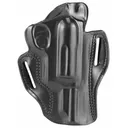 DeSantis Gunhide Speed Scabbard Belt Holster, Fits Taurus Judge 3" Barrel, Right Hand, Black Leather 002BAP5Z0 - Desantis Gunhide