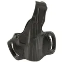 DeSantis Gunhide Thumb Break Mini Slide Belt Holster, Fits Keltec PMR30, Right Hand, Leather Material, Black Finish 085BAZ9Z0 - Desantis Gunhide