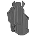 BLACKHAWK T-Series, Level 2 Compact, Right Hand, Black, Fits Glock 17, Polymer 410700BKR - Blackhawk!
