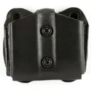 DeSantis Gunhide Double Magazine Pouch, Fits 9MM, Ambidextrous, Black A01BJGGZ0 - Desantis Gunhide