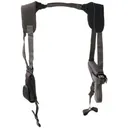 Uncle Mike's Horizontal Pro Pak Shoulder Holster, Size 15, Fits Large Auto With 4.5" Barrel, Ambidextrous, Black 77150 - Uncle Mikes
