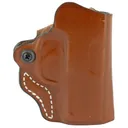 DeSantis Gunhide 019, Mini Scabbard, Belt Holster, Fits SIG SAUER P365, Right Hand, Tan Leather 019TA8JZ0 - Desantis Gunhide