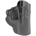 DeSantis Gunhide Mini Scabbard Belt Holster, Fits Glock 19/19x/23/36/45, Right Hand, Black Leather 019BAB6Z0 - Desantis Gunhide