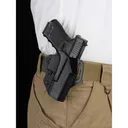DeSantis Gunhide Facilitator Belt Holster, Fits Glock 17/22, Right Hand, Black Kydex 042KAB2Z0 - DeSantis Holsters