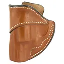 DeSantis Gunhide Summer Heat IWB Holster, Fits S&W J-Frame With 2" Barrel, Right Hand, Tan Leather 045TA02Z0 - Desantis Gunhide