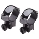 BURRIS Rimfire and Airgun 1in Medium Steel Gloss Finish Scope Rings (420072) - Burris