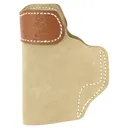 DeSantis Gunhide Sof-Tuck Inside The Pant Holster, Fits Glock 26/27 Walther PPS 380, Right Hand, Tan Leather 106NAE1Z0 - Desantis Gunhide
