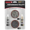 Gamo Combo Pack, Precision Pellets, .22 Pellets, (Rocket, PBA Platinum, PBA Armor, PBA Raptor), Blister Card, 225/Pack 63209285554 - Gamo