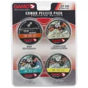 Gamo Combo Pack, Precision Pellets, .22 Pellets (TS-22, Master Point, Hunter, Magnum), Blister Card, 950/Pack 63209295554 - Gamo