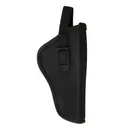 Bulldog Cases Deluxe Hip Holster, Fits Medium Revolver With 3-4" Barrel, Right Hand, Black DLX-12 - Bulldog Cases