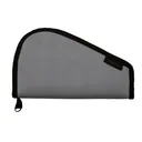 Bulldog Cases Pistol Rug, Fits Large Gun, Metal Gray , without Handle BD612 - Bulldog Cases