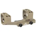 Warne Scope Mounts Quick Detach Cantilever Mount, 34mm, Fits AR Rifles, Extended Skeletonized, Dark Earth Finish QDXSKEL34DE - Warne Scope Mounts