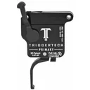TriggerTech Trigger, 1.5-4LB Pull Weight, Fits Remington 700, Primary Flat Trigger, Bolt Release Model, Right Hand, Adjustable, Black Finish, Includes Installation Tools, Instruction Book, & TriggerTech Patch R70-SBB-14-TBF - Triggertech
