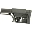 Luth-AR MBA-1 Fixed Stock, Fits AR-15 & AR-10 Rifle Length A2 Buffer Tube, Adjustable Cheek Piece and Length of Pull, Black MBA-1 - Luth-Ar