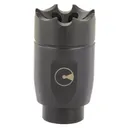 Ultradyne USA ATHENA Linear Compensator, 762NATO/308 Winchester, Fits AR-10s with 5/8X24 Threads, Black, 4.6 oz., 416 Stainless Steel, Includes Shrouded Timing Nut UD10690 - Ultradyne