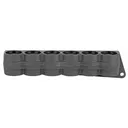 Mesa Tactical SureShell Carrier, 6-Shell Side Saddle, Fits Mossberg 500, 12 Gauge, On-gun shotshell carriers, Black Finish 94750 - Mesa Tactical