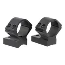 Talley Manufacturing Light Weight Ring/Base Combo, 30mm Med, Black, Alloy, Tikka T3/T3-X, Knight MK-85 740714 - Talley