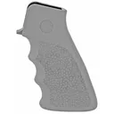 Hogue OverMolded Rifle Grip, Finger Grooves, Fits AR Rifles, Gray 15002 - Hogue