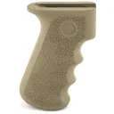 Hogue Overmolded Rifle Grip, Fits AK-47/AK-74, Finger Grooves, Rubber, Flat Dark Earth 74003 - Hogue