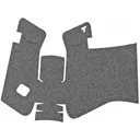 TALON Grips Inc Granulate, Grip, Adhesive Grip, Fits Glock Gen5 17 No Backstrap, Black 379G - TALON Grips