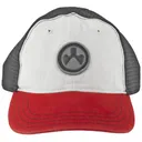 Magpul Industries Icon Patch Garment Washed Trucker Hat, Stone/Black/Red, One Size Fits Most MAG1105-110 - Magpul Industries