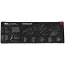 TekMat Long Gun, SKS, Cleaning Mat, Thermoplastic Surface Protects Gun From Scratching, 1/8" Thick, 12"x36", Tube Packaging, Black TEK-R36-SKS - TekMat