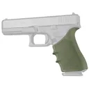 Hogue HandALL Beavertail Grip Sleeve, Fits Glock Gen 1-2-5 17, 17L, 19X, 34, 34MOS, OD Green 17021 - Hogue