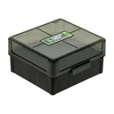 Frankford Arsenal Hinge-Top Ammo Box, 1009, 100 Rounds, Fits 22-250 Remington, 243 Winchester, 308 winchester and 7mm-08, Smoke Gray, Plastic 1083801 - Frankford Arsenal