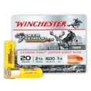 WINCHESTER AMMO Deer Season XP Copper Impact 20Ga 2-3/4in Sabot Slug 3/4oz 5 Bx/20 Cs Shotshell (X20DSLF) - Winchester