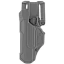 BLACKHAWK T-Series, L2D, Duty Holster, Left Hand, Black, Fits Glock 17/19/22/23/31/32/45/47, Includes Jacket Slot Belt Loop, Polymer 44N100BKL - Blackhawk!