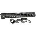 Midwest Industries Gen 4 M-Series Handguard, M-LOK, Fits AR-15 Rifles, 15", Black MI-G4M15 - Midwest Industries
