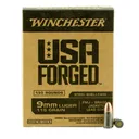 WINCHESTER USA Forged 9mm 115Gr FMJ 50rd Box Ammo (WIN9SV) - Winchester Ammo