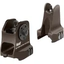 DANIEL DEFENSE Brown Fixed Front and Rear Sight Combo Set (19-088-09116-011) - Daniel Defense