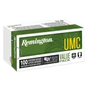 REMINGTON UMC 380 ACP 88Gr JHP 100rd/Box Value Pack Handgun Ammo (23974) - Remington