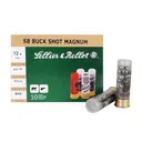 SELLIER & BELLOT 12 Gauge 3in 00 Buckshot Ammo, 10 Round Box (SB12BSA) - Sellier & Bellot