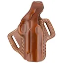 GALCO Fletch High Ride Kimber 4in 1911 w/wo Red Dot Tan RH Belt Holster (FL266R) - Galco